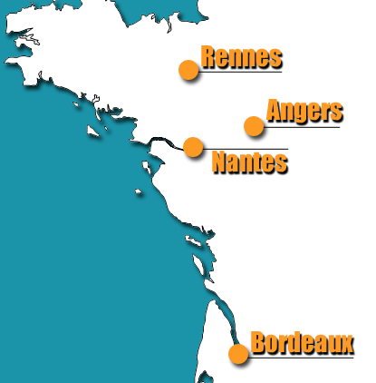 Salles de cin�ma � Nantes, Angers, Rennes, Bordeaux